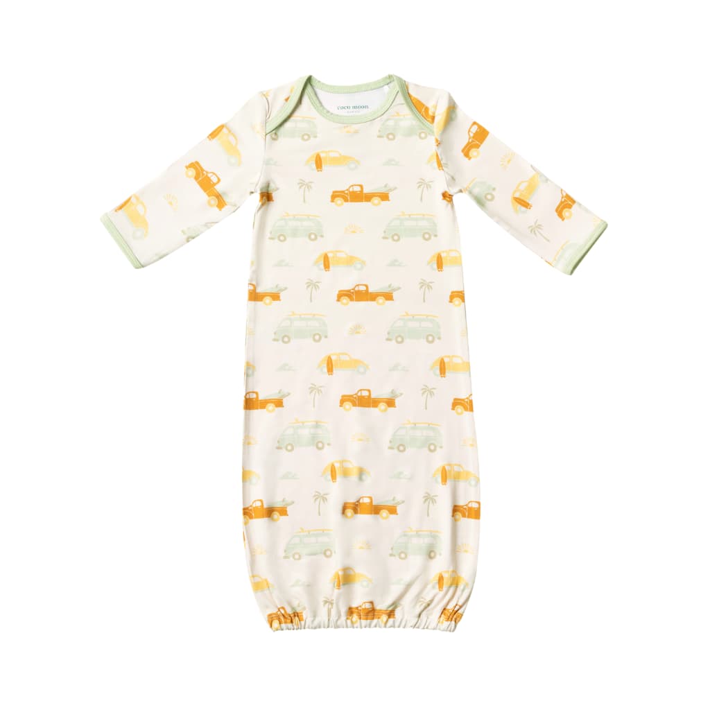 Beach Bound Bamboo Layette Gown