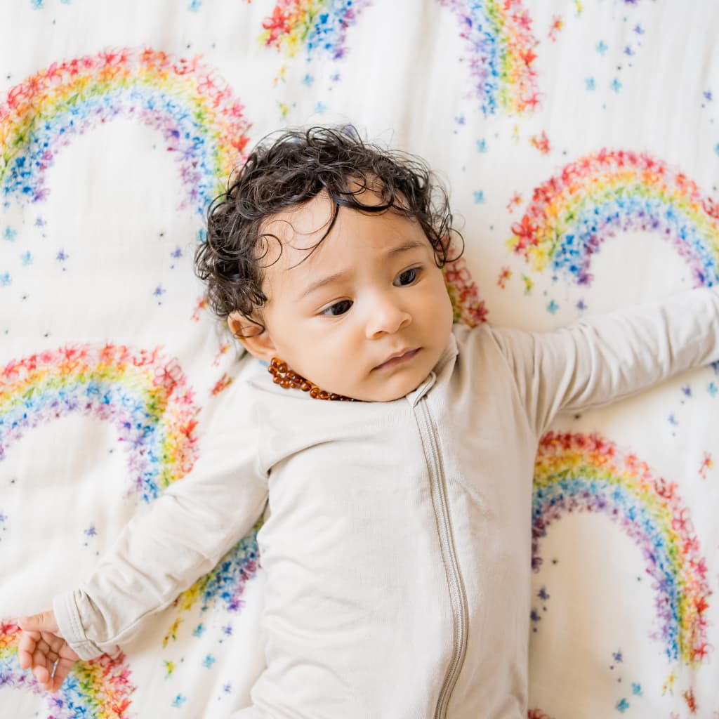 Flower Shower Baby Quilt 