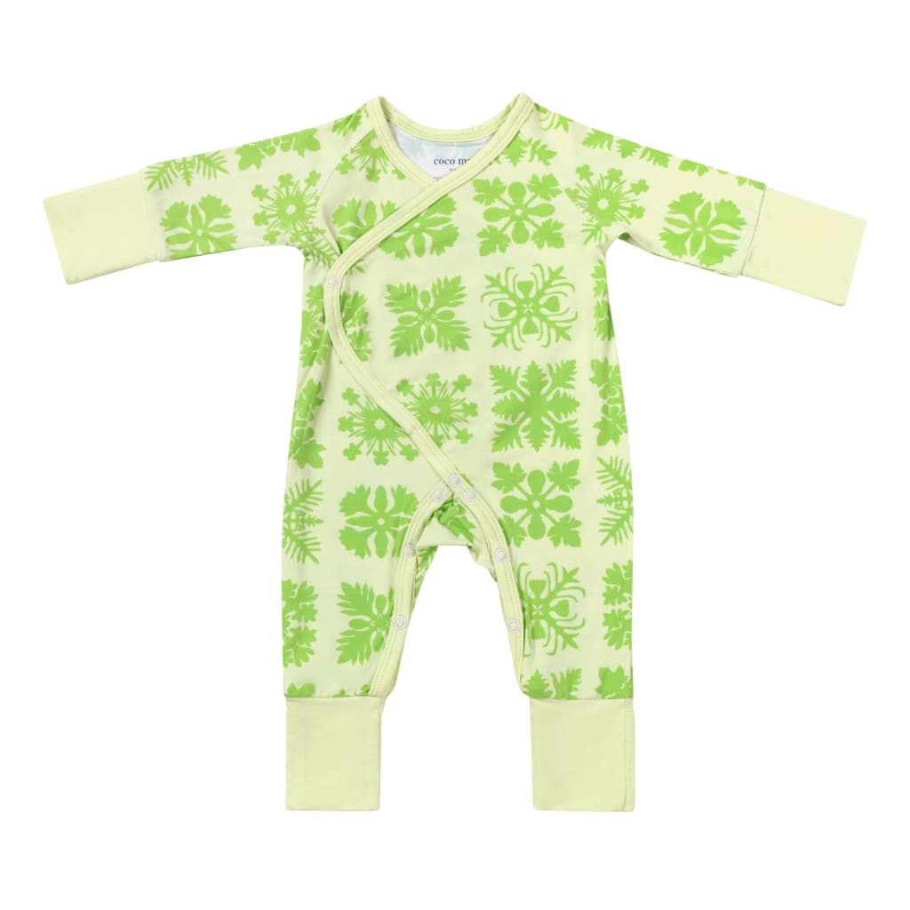 Napuanani in Pakalana Bamboo Newborn Coverall