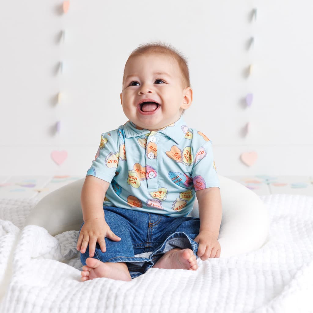 I Lava You Bamboo Polo Shirt