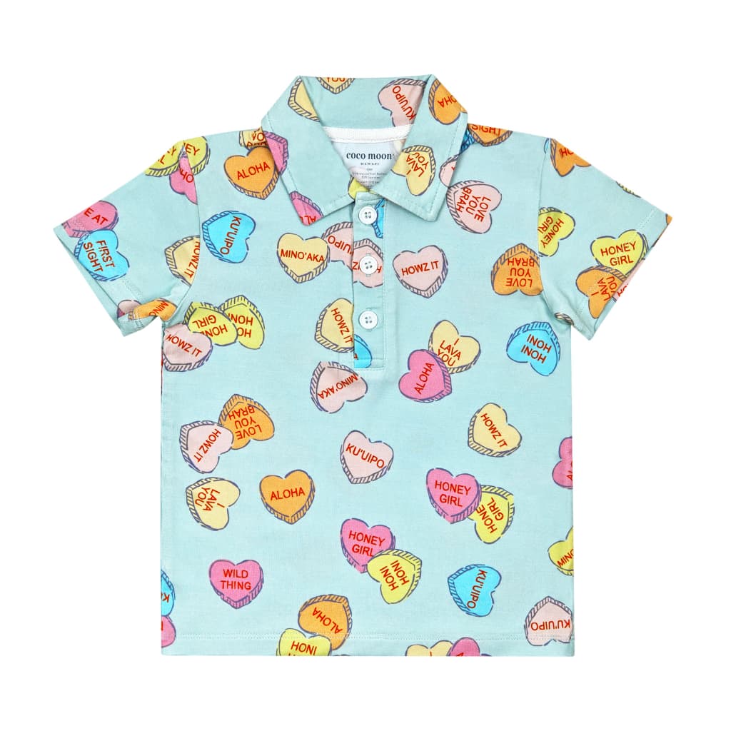 I Lava You Bamboo Polo Shirt