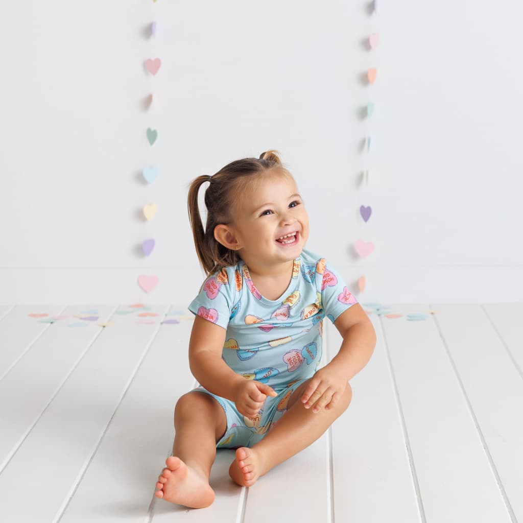 I Lava You Short Bamboo Pajamas