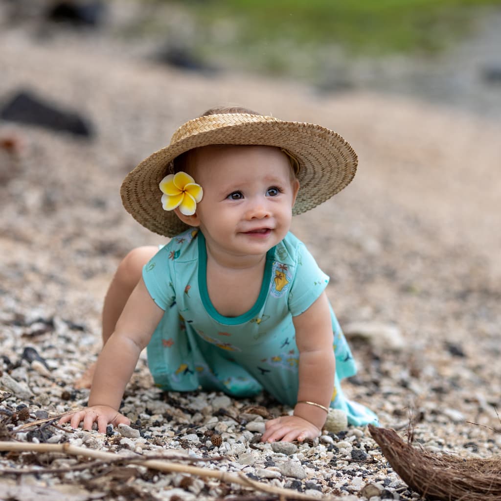 Kuʻu Home O Hawaiʻi Bamboo T-Shirt Dress