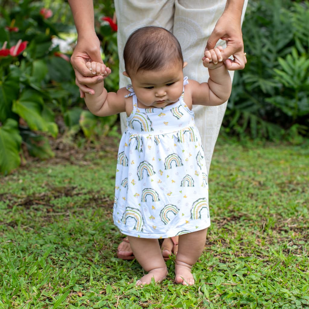 Lei Aloha Infant Bamboo Dress + Bloomers