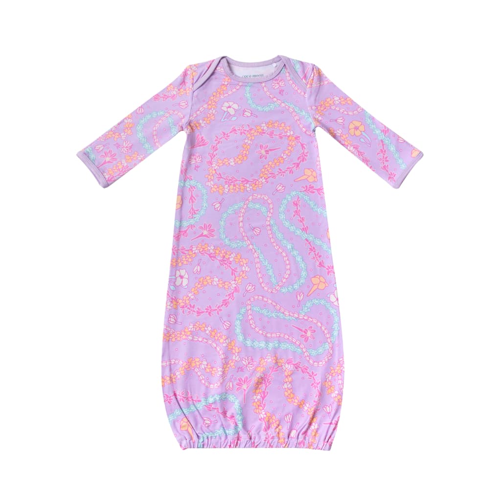 Lei Day Bamboo Layette Gown