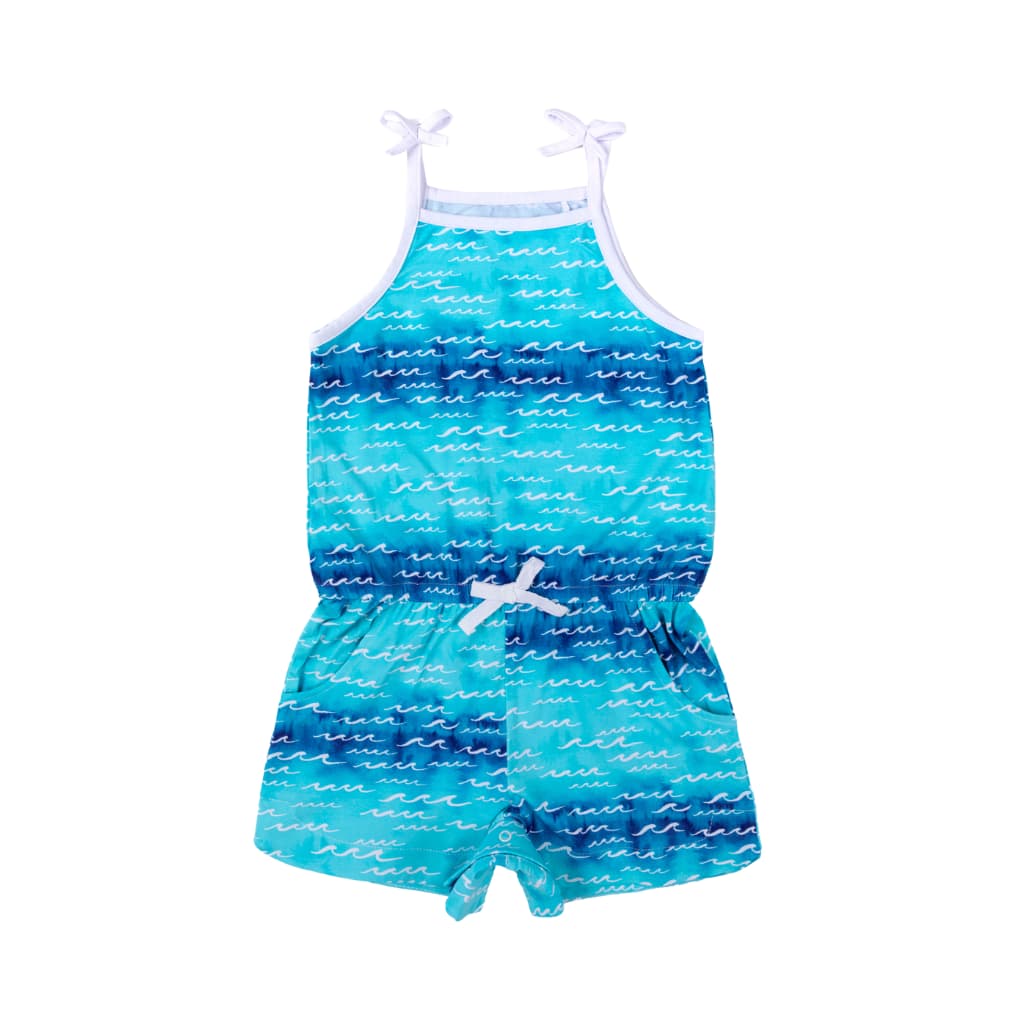 Nalu Girl's Shortie Bamboo Romper