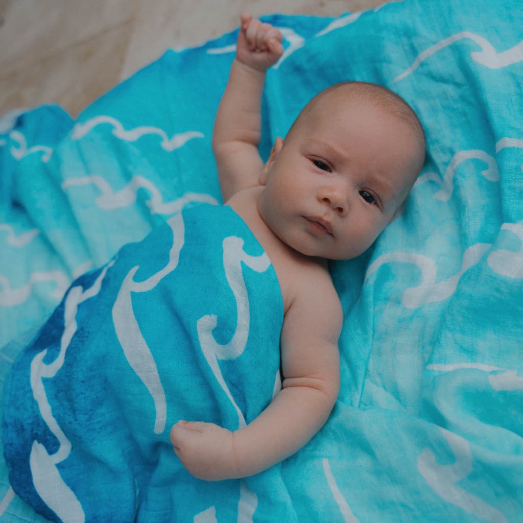 Nalu Muslin Swaddle Blanket