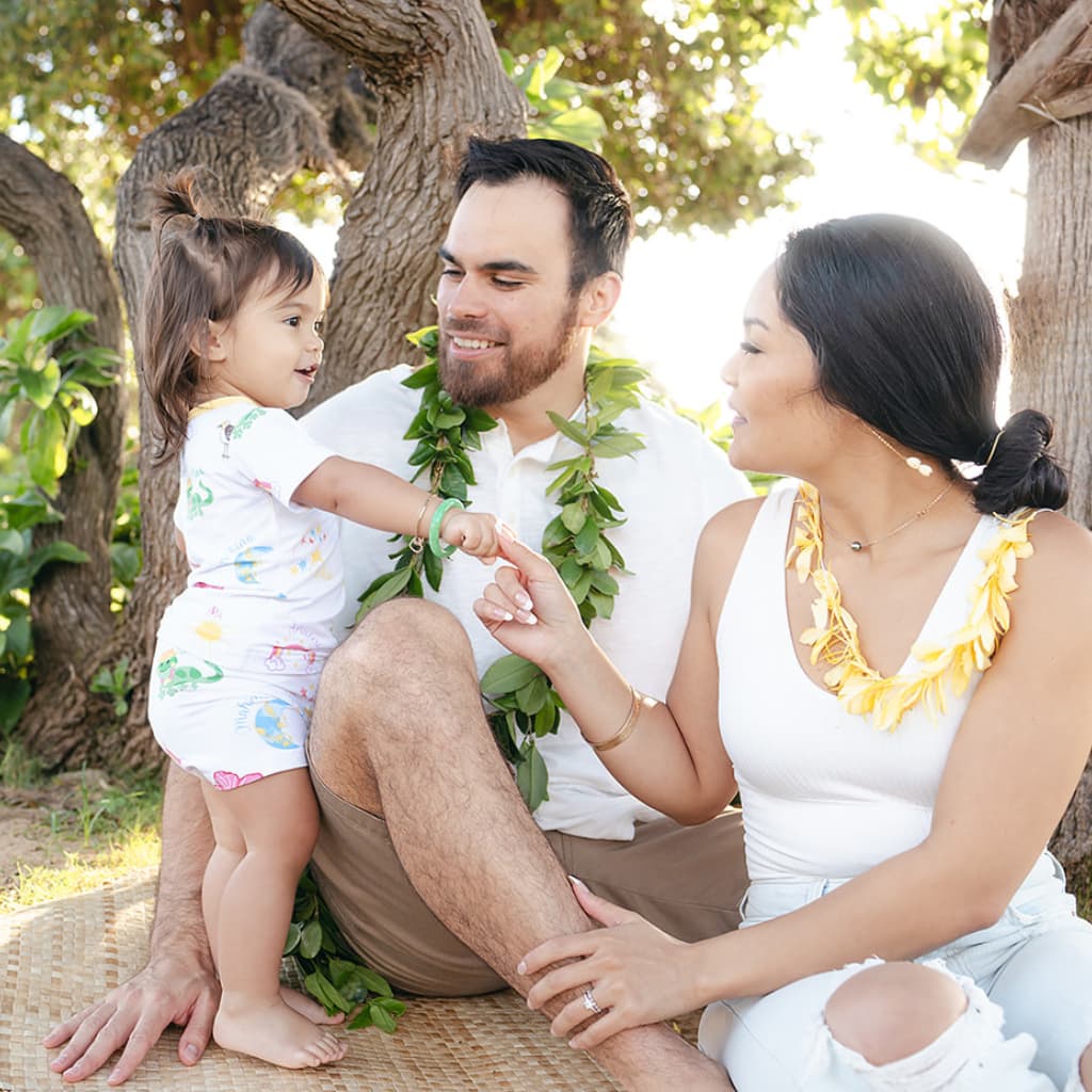 ʻŌlelo Keiki Short Pajama Set