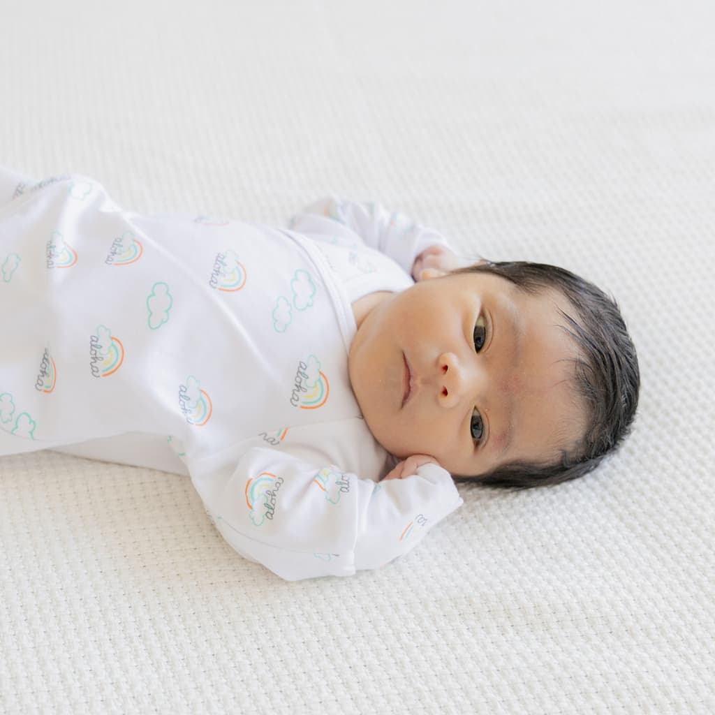 Pot O' Aloha Bamboo Newborn Coverall