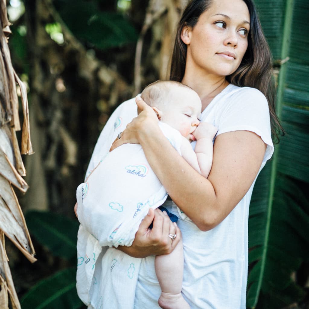 Pot O' Aloha Muslin Swaddle Blanket