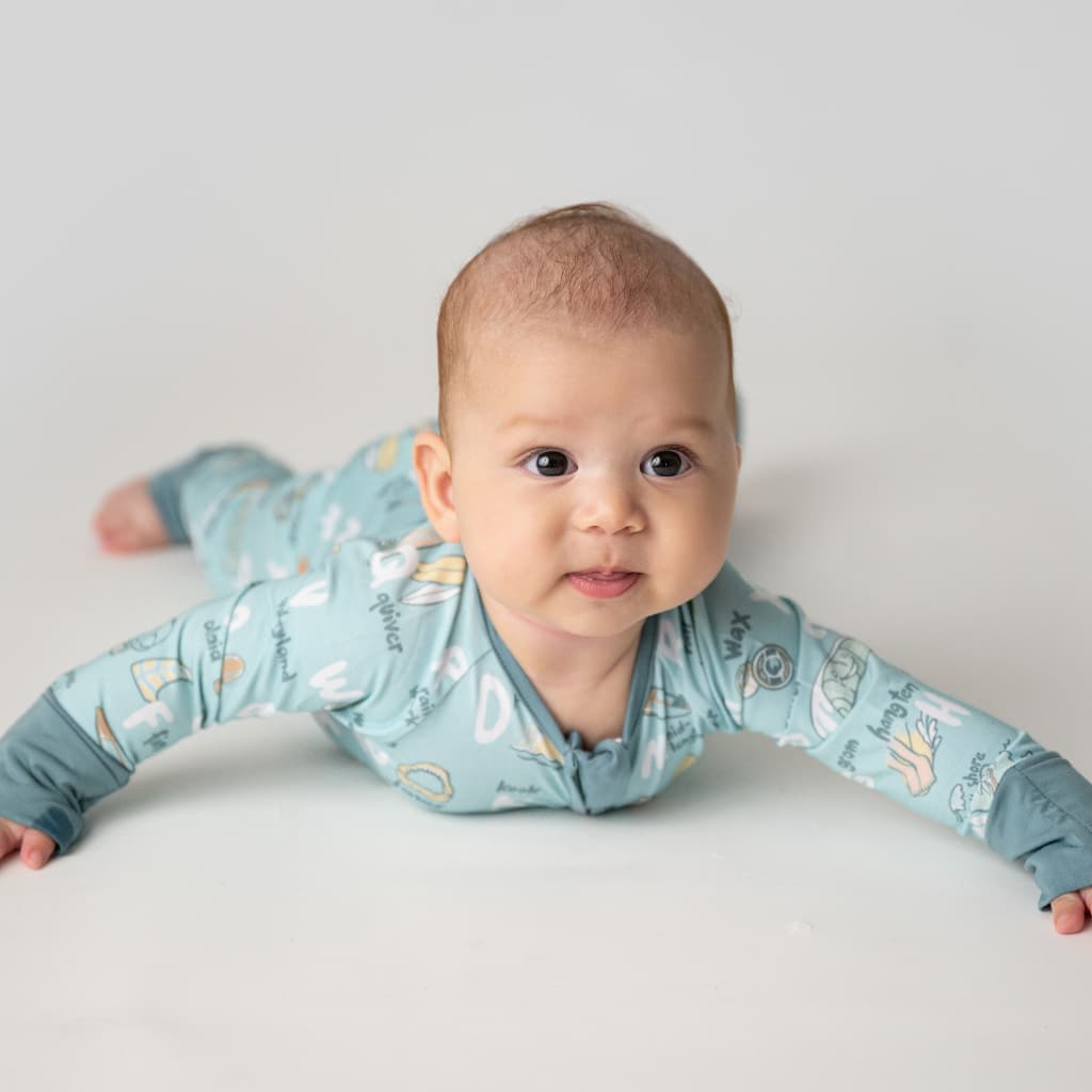 Surfing ABCs Bamboo Coverall