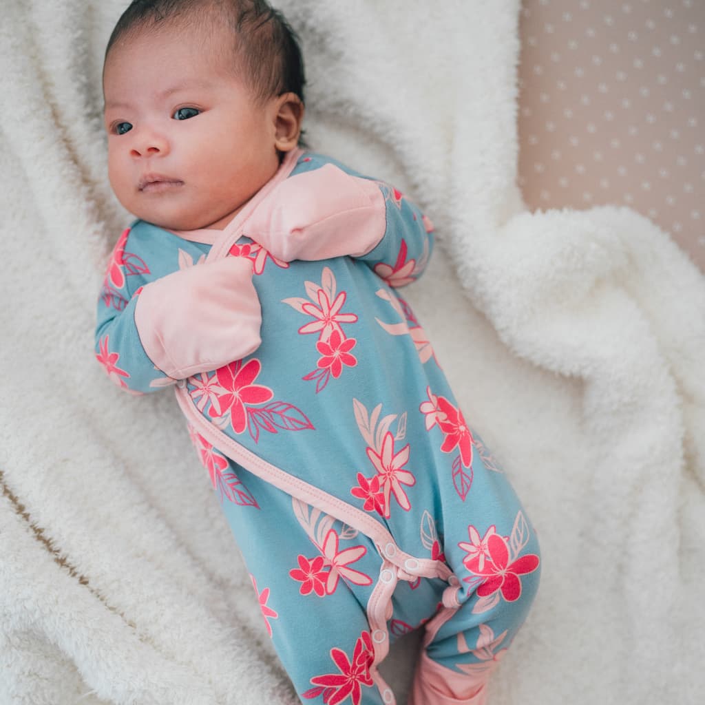 Tiare Breeze Bamboo Newborn Coverall