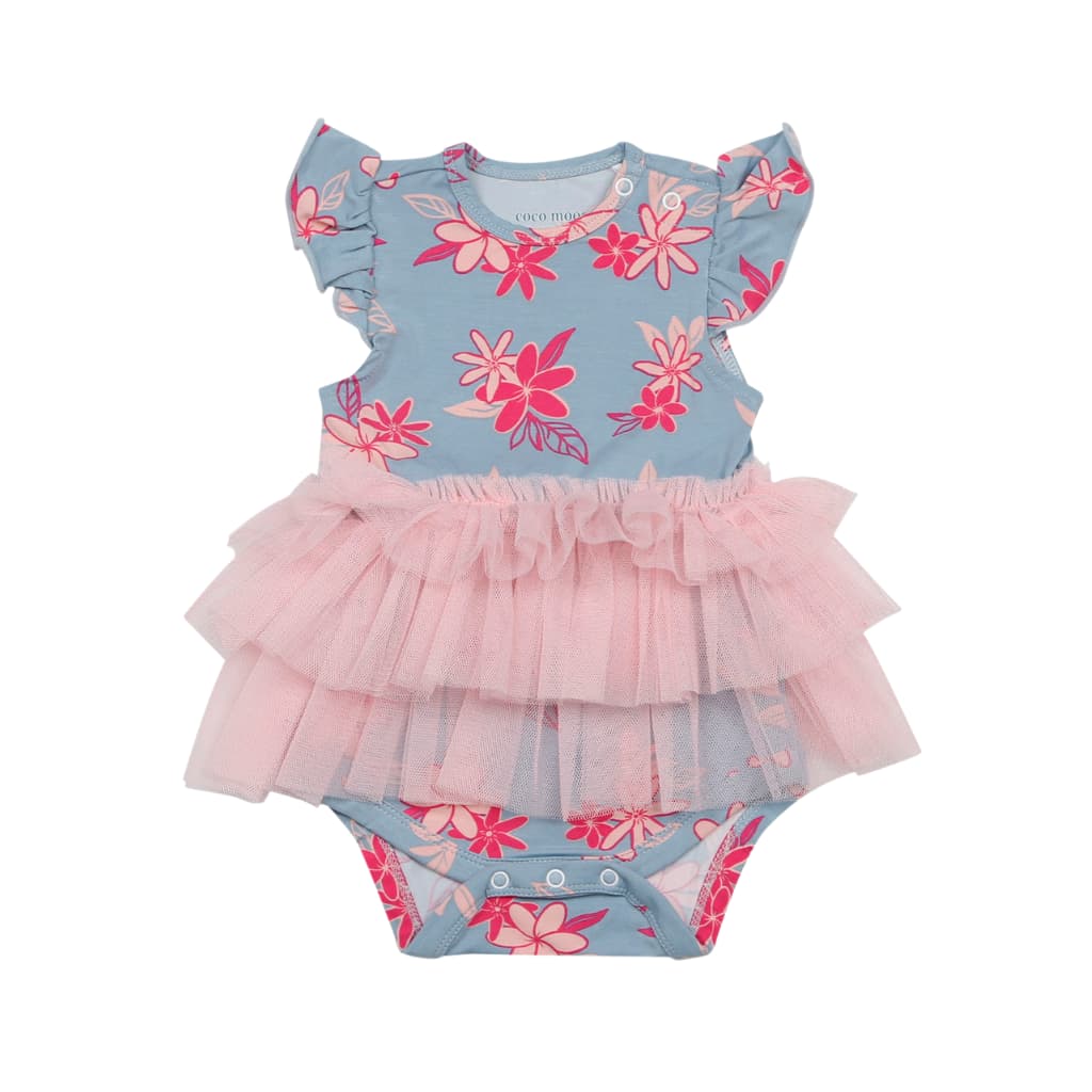 Tiare Breeze Flutter Sleeve Tutu Onesie