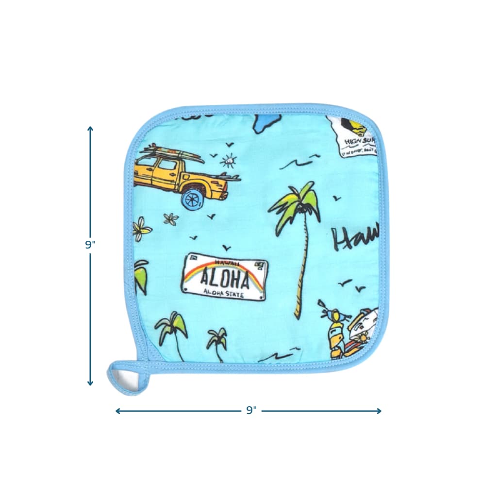 We Go Holoholo Hooded Towel Set