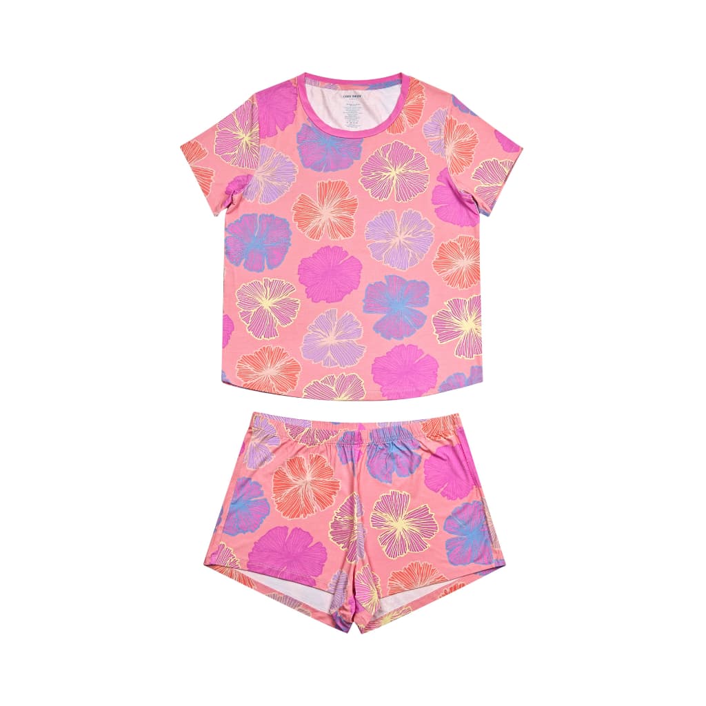 Seaflower Women's Short Bamboo Pajamas