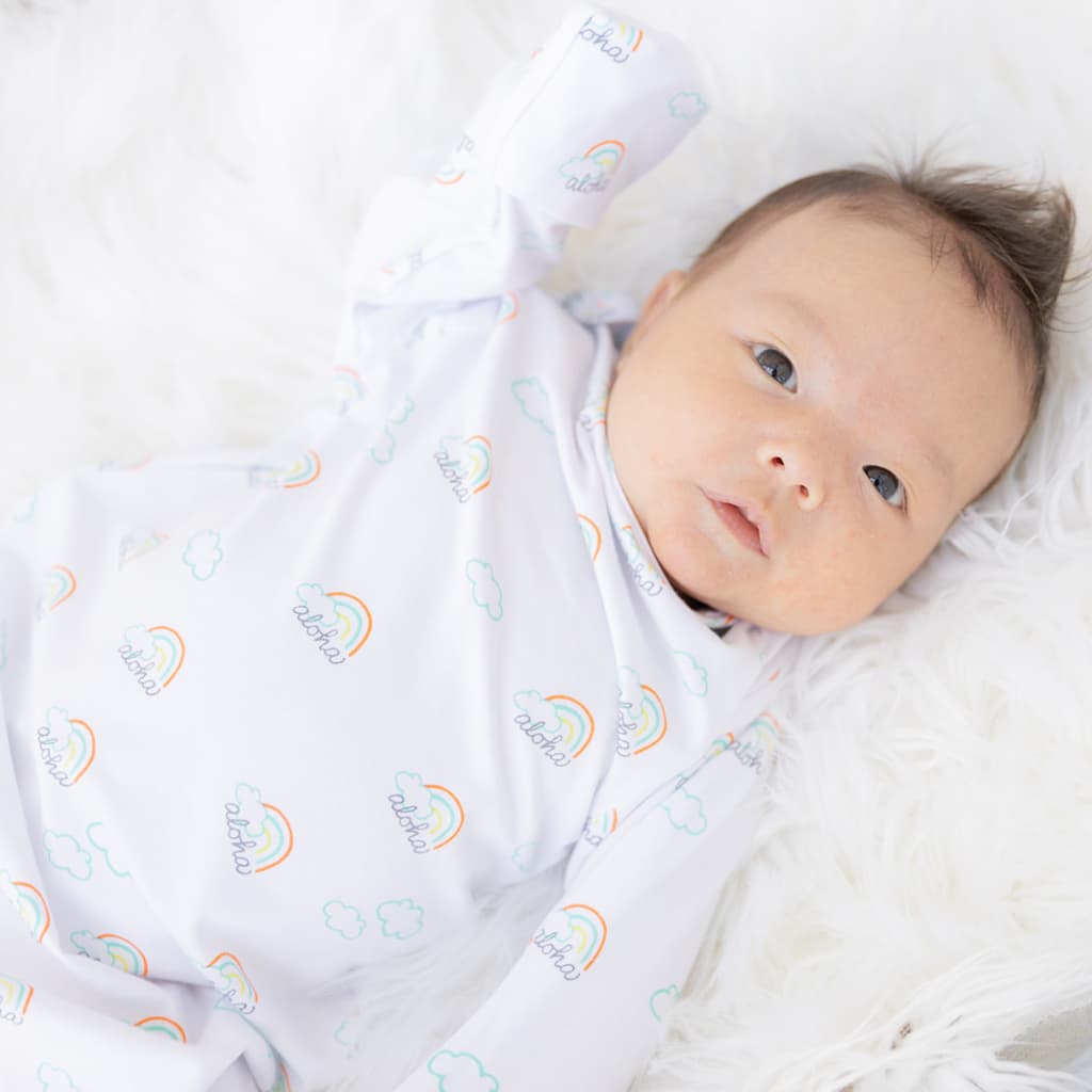 Pot O' Aloha Bamboo Layette Gown