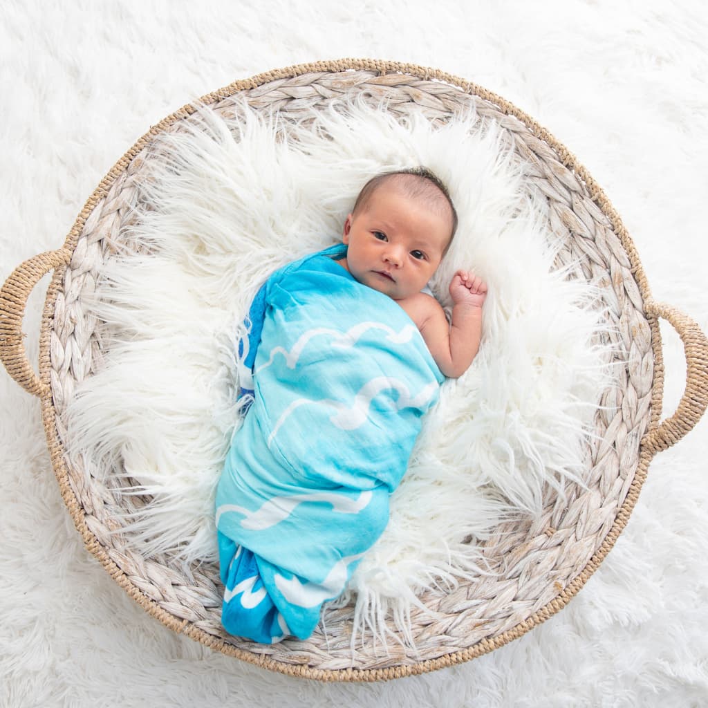 Nalu Muslin Swaddle Blanket